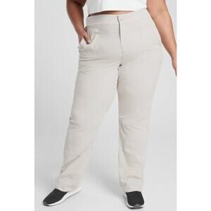 NEW Athleta  Trekkie Hike Pants Tan Birch Women's Plus Size 26